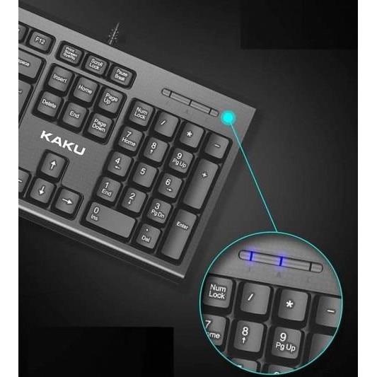 Цифрова клавиатура, Кабелна, 104 клавиша, USB, 1,35 м дължина на кабела ...