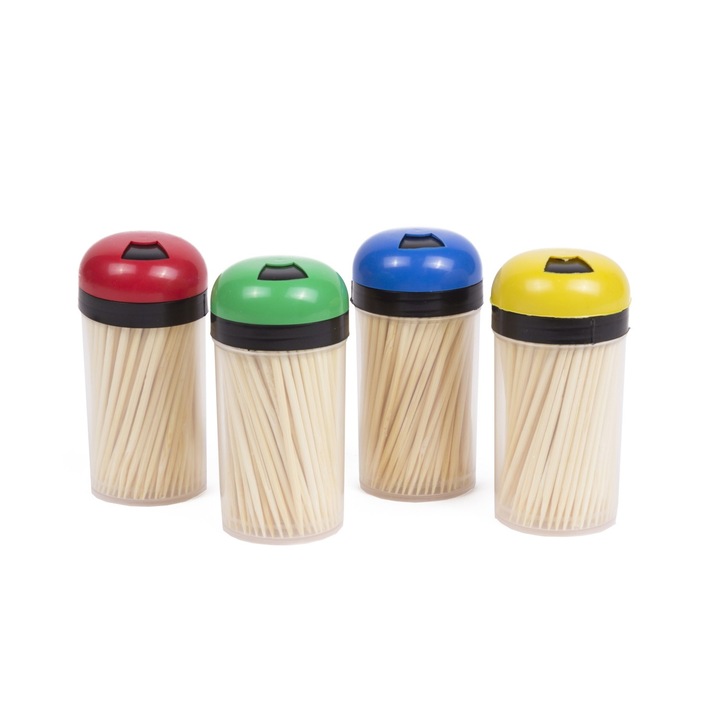 Комплект 4 клечки за зъби, 100 бр./бр