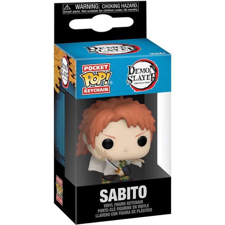 Funko Pop, Demon Slayer, Sabito kulcstartó