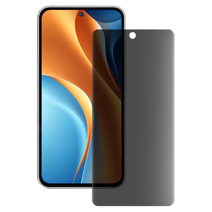 SILKASE matt adatvédő fólia Samsung Galaxy A35-höz, képernyővédő, szilikon