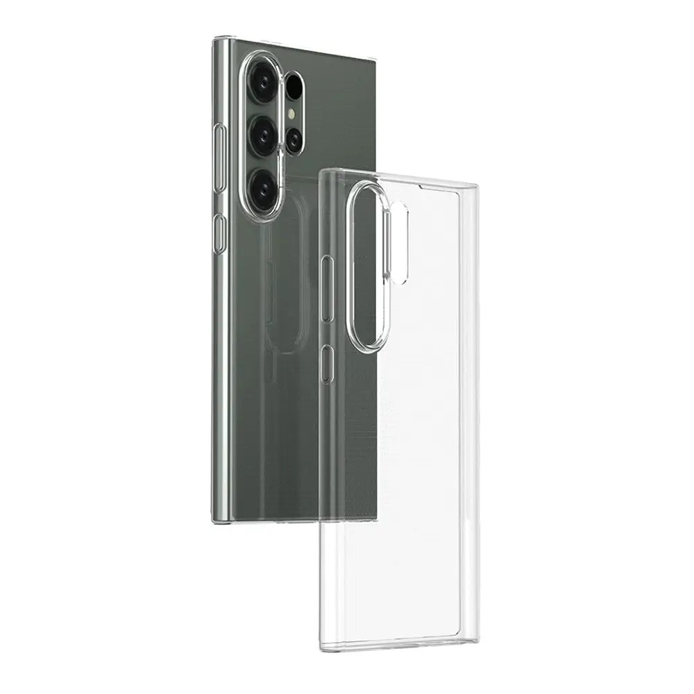 Carcasa Ultra Clear compatibila cu Samsung Galaxy S24 Ultra, TPU, 0.5mm, Transparent