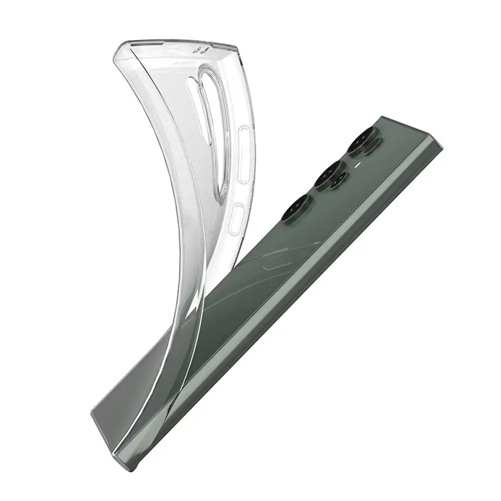 Carcasa Ultra Clear compatibila cu Samsung Galaxy S24 Ultra, TPU, 0.5mm, Transparent