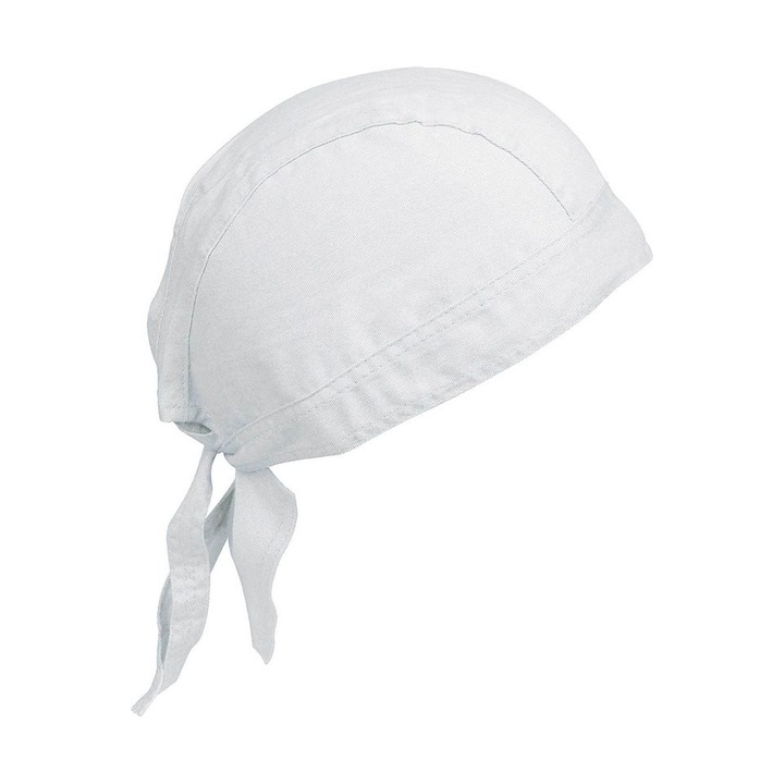 Bandana unisex KP044, Alb, Universal
