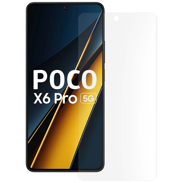 SILKASE matt fólia Xiaomi Poco X6 Pro-hoz, képernyővédő, szilikon