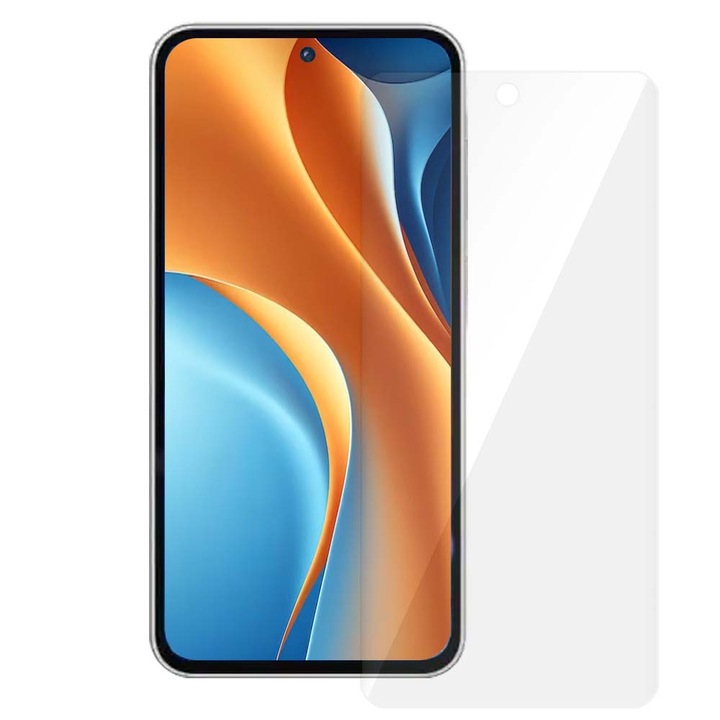 SILKASE fólia Samsung Galaxy A35-höz, képernyővédő, megújuló szilikon