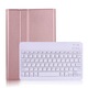 Husa cu tastatura pentru Samsung Galaxy Tab S7/S8 T870 T875, XGSM, Roz