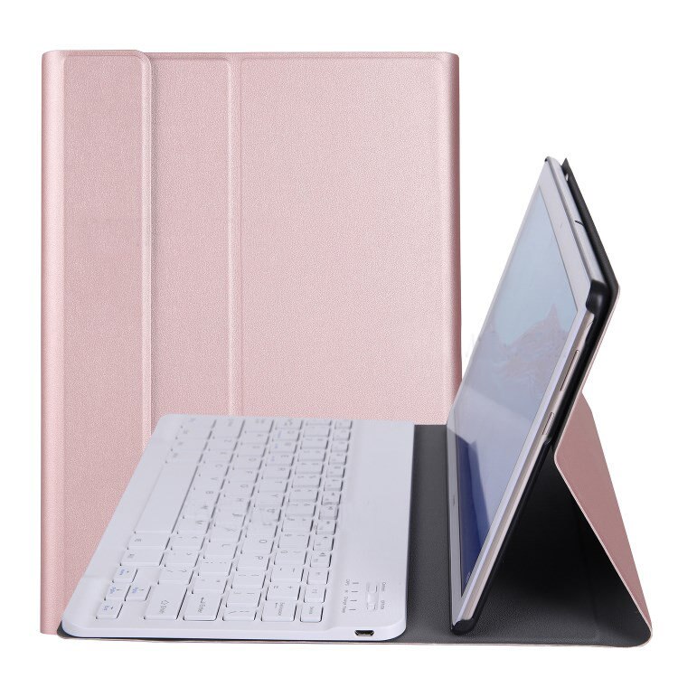 Husa cu tastatura pentru MediaPad T5 10.1,XGSM, Roz