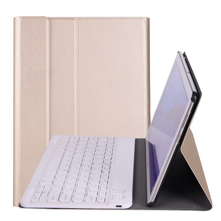 Husa cu tastatura pentru MediaPad T5 10.1, XGSM, Auriu