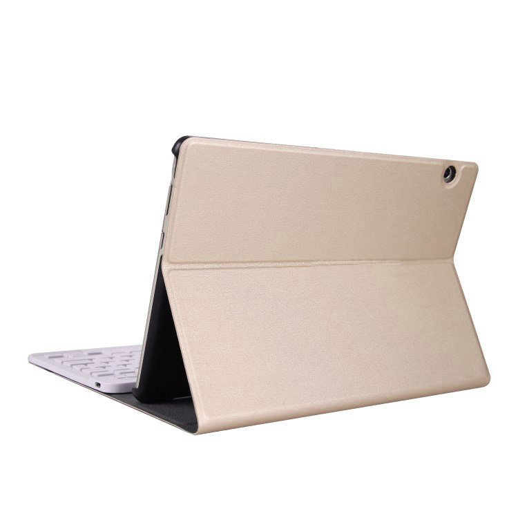 Husa cu tastatura pentru MediaPad T5 10.1, XGSM, Auriu