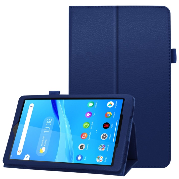 Husa tableta, XGSM, Compatibil cu Lenovo Tab M8 / M8 2G TB-8505F/8505X / TB-8705F/TB-8705L, Bleumarin