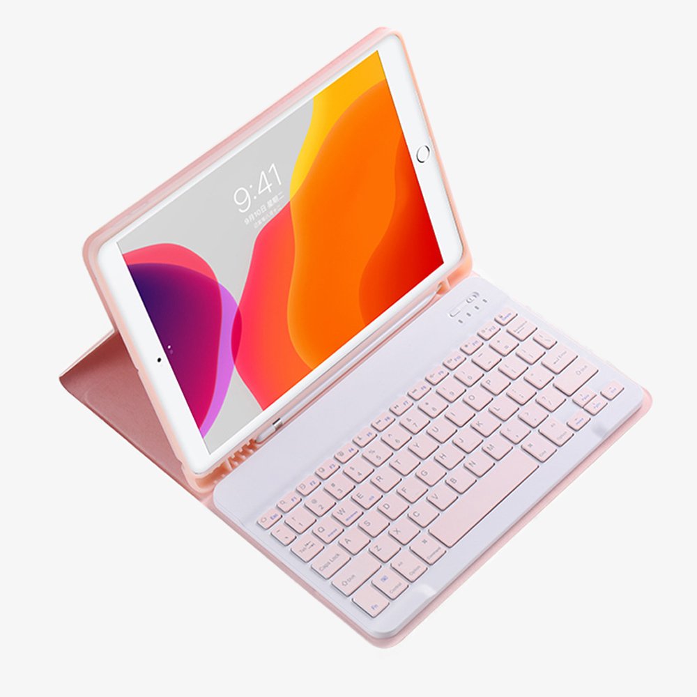 Husa tableta, XGSM, Compatibil cu iPad 9.7 2017 / iPad 9.7 2018 / Air / Air 2, Roz