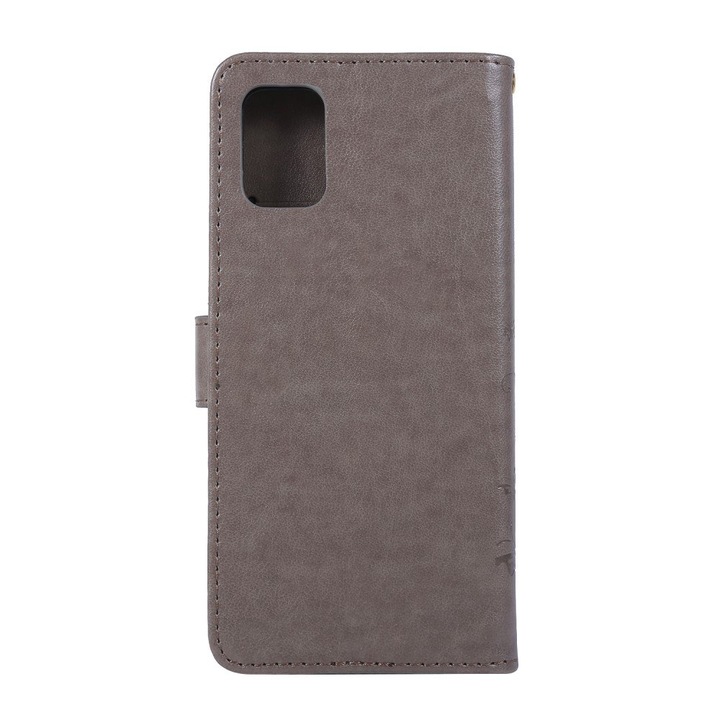 Husa telefon, XGSM, Piele ecologica Compatibil cu Samsung Galaxy A51, Maro