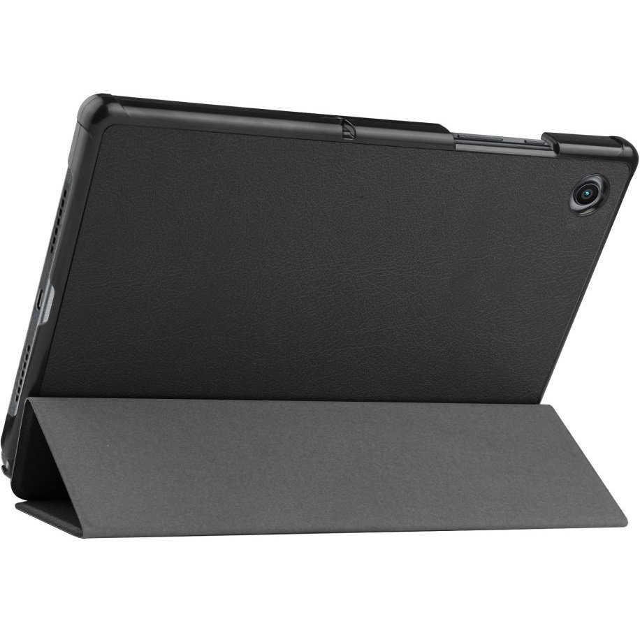 Husa pentru tableta, XGSM, Compatibil cu Samsung Galaxy Tab A8 10.5", Piele ecologica, Negru