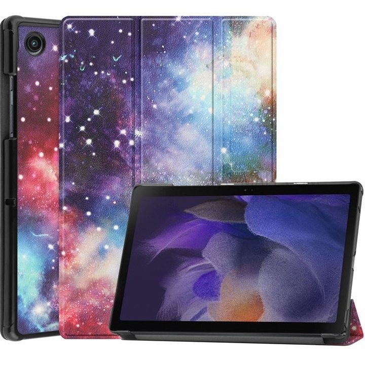 Husa tableta, XGSM, Piele sintetica, Compatibil cu Samsung Galaxy Tab A8, Multicolor