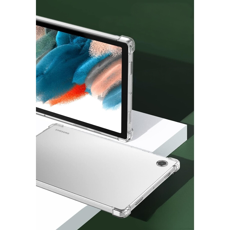 Husa tableta, XGSM, Silicon, Pentru Samsung Galaxy Tab A8 10.5 SM-X200 SM-X205, Transparent