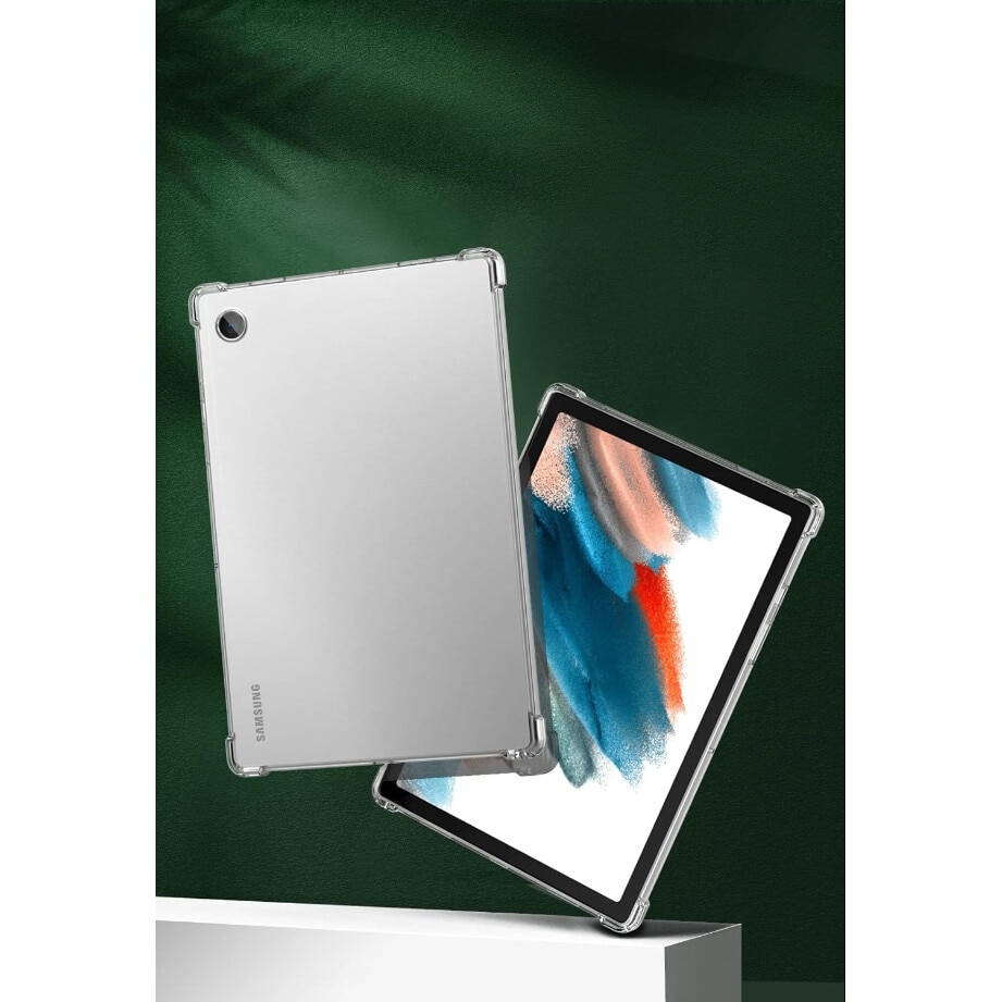 Husa tableta, XGSM, Silicon, Pentru Samsung Galaxy Tab A8 10.5 SM-X200 SM-X205, Transparent