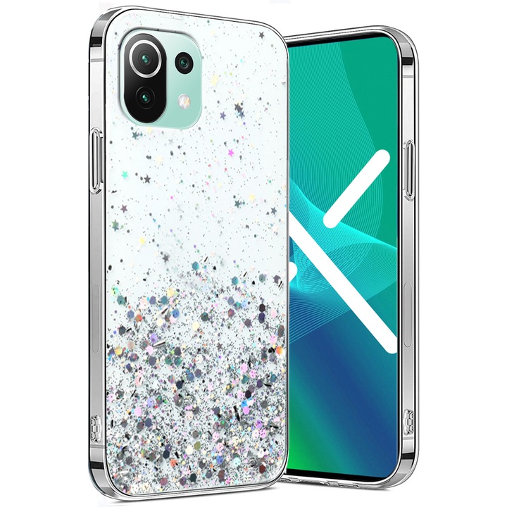 Husa smartphone, XGSM, Pentru Xiaomi Mi 11 Lite / Mi 11 Lite 5G / 11 Lite 5G NE, Transparent