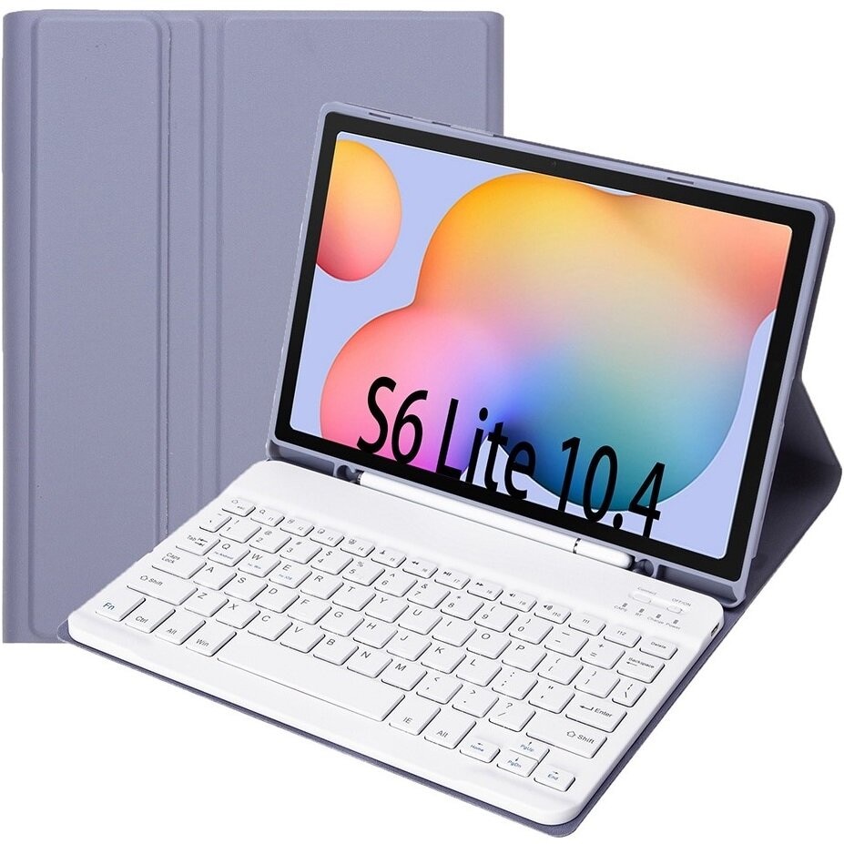 Husa tableta pentru Samsung Galaxy Tab S6 Lite P610/P615/S6 Lite 2022, XGSM, 10.4 inch, Mov/Alb