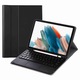 Husa tableta, XGSM, Compatibila cu Samsung Galaxy Tab A8 10.5 X200/X205, Cu tastatura, Negru