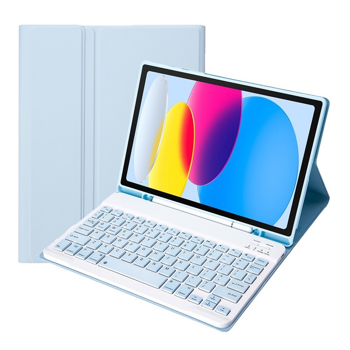 Husa pentru iPad 10.9 2022 10 Gen, XGSM, Albastru