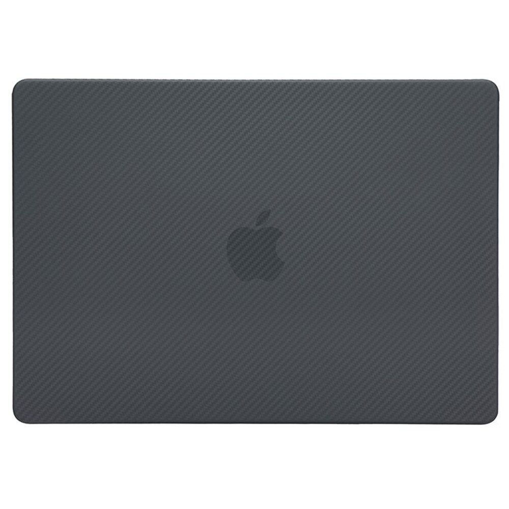 Husa pentru Macbook Pro 13 A1706/A1708/A1989/A2159/A2289/A2251/A2338, XGSM, Carbon, Negru