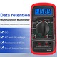 Multimetru digital cu afisaj LCD, Confectionat din ABS, Alimentare cu baterie 6F22 9V, Comutator reglabil pe 20 pozitii, Protectie la suprasarcina, Indicator de polaritate, Dimensiuni 6,9 x 13,8 x 3,1 cm, Rosu/Negru