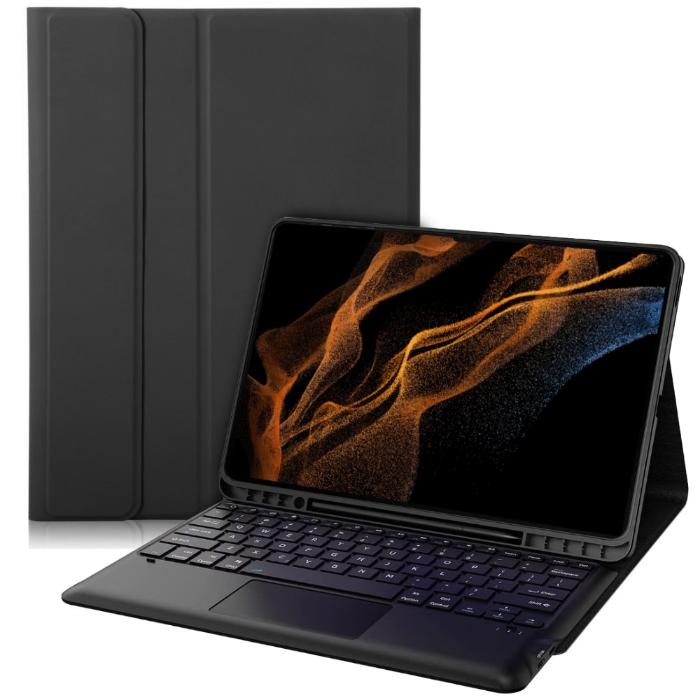 キーボード Galaxy Tab S8 Ultra Book Cover Keyboard Galaxy Tab S8 Ultra Book Cover Keyboard Mobile Accessories
