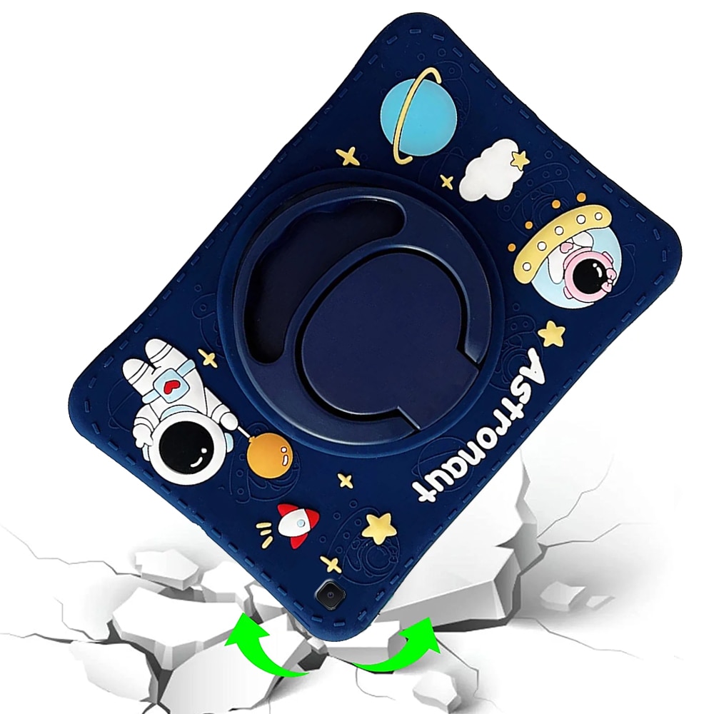 Husa tableta, XGSM, Silicon, Pentru Samsung Galaxy Tab A7 Lite T220 / T225, Bleumarin