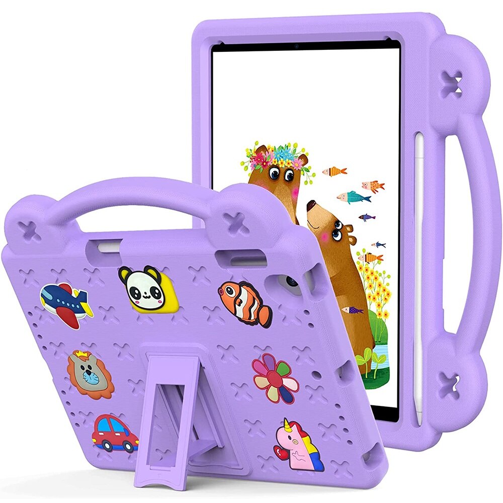 Husa pentru copii pentru iPad 9.7 2017 / 2018, iPad Pro 9.7 2016, cu suport, XGSM, Violet