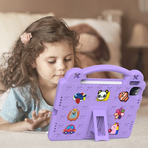 Husa copii pentru iPad 10.9 2022 10 Gen, XGSM, Suport, Mov