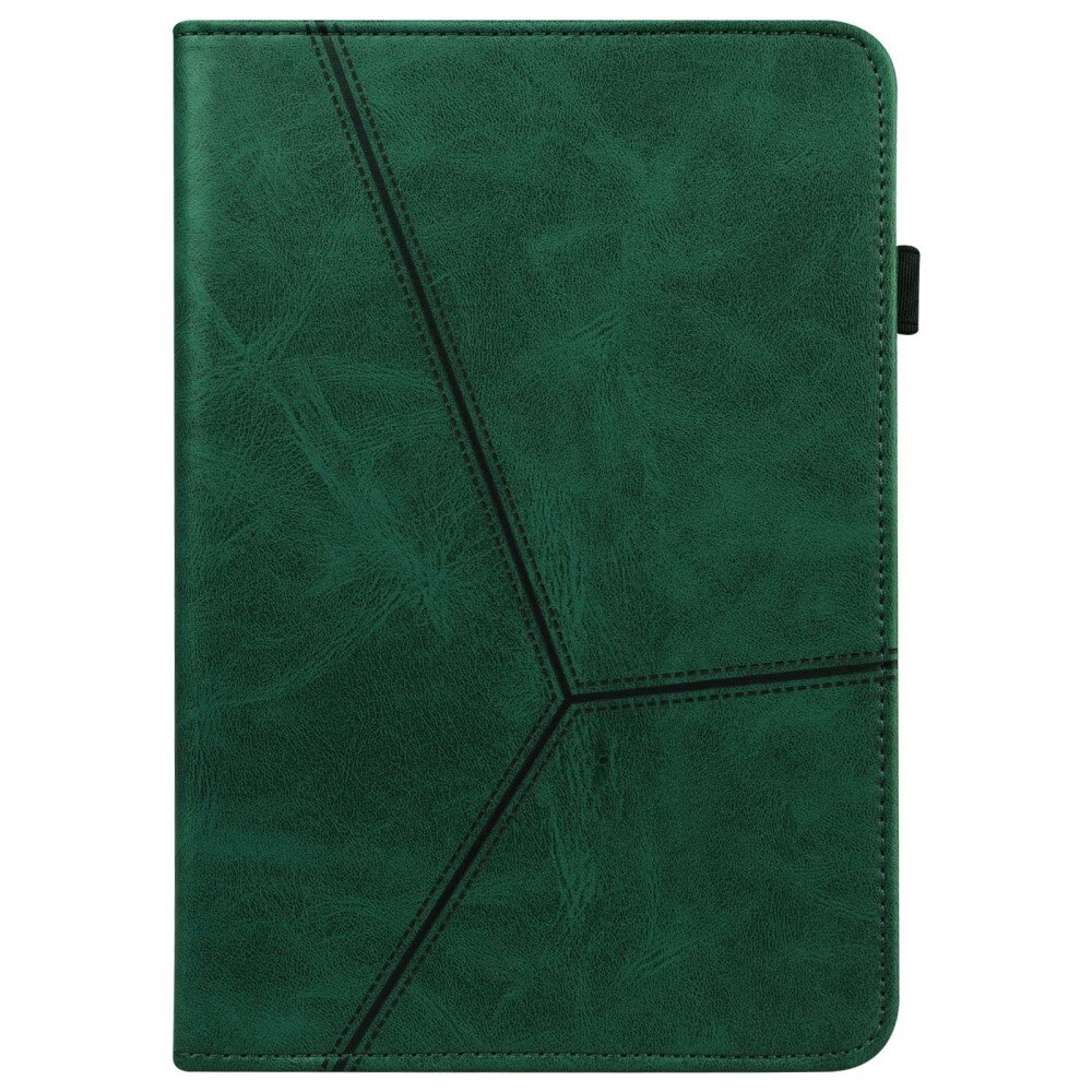 Husa tableta XGSM, etui cu clapa, functie stand, verde, 10.6 inch