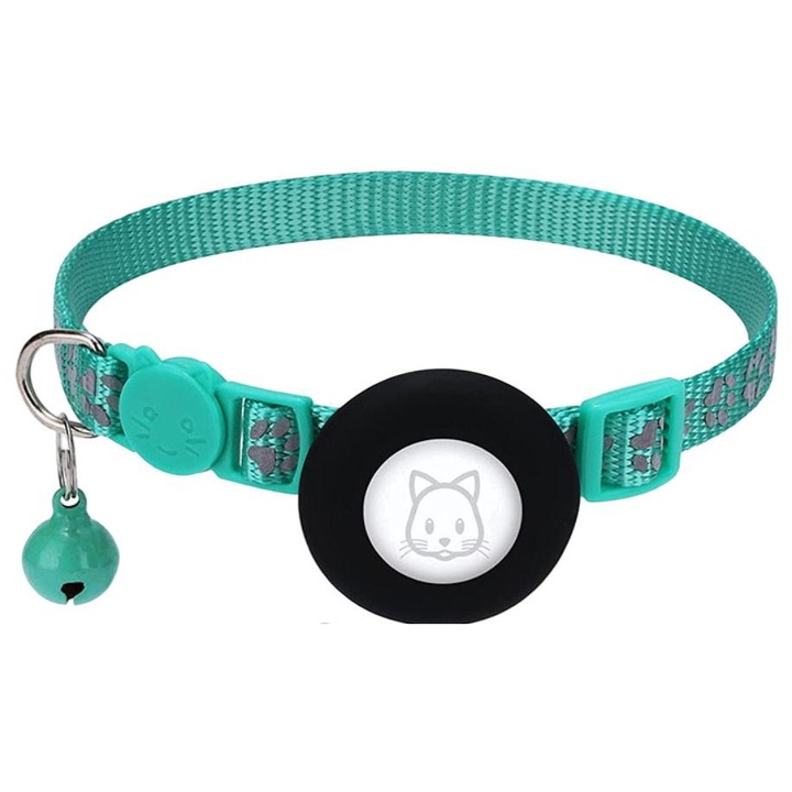 Husa pentru Apple AirTag, XGSM, Nailon, Verde