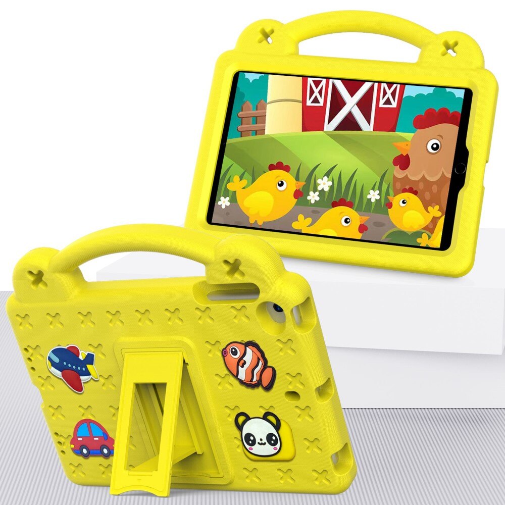 Husa de copii pentru iPad Mini 1/2/3/4/5, XGSM, Cu suport, EVA, Galben