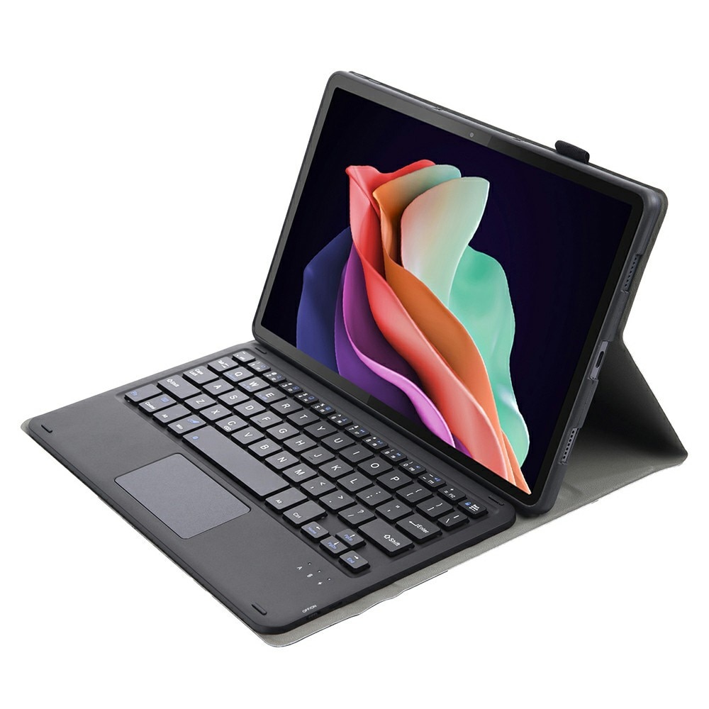 Husa cu tastatura pentru Lenovo Tab P11 Gen 2, XGSM, TouchPad cu slot pentru stilou, Negru