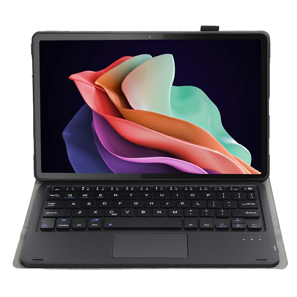Husa cu tastatura pentru Lenovo Tab P11 Gen 2, XGSM, TouchPad cu slot pentru stilou, Negru