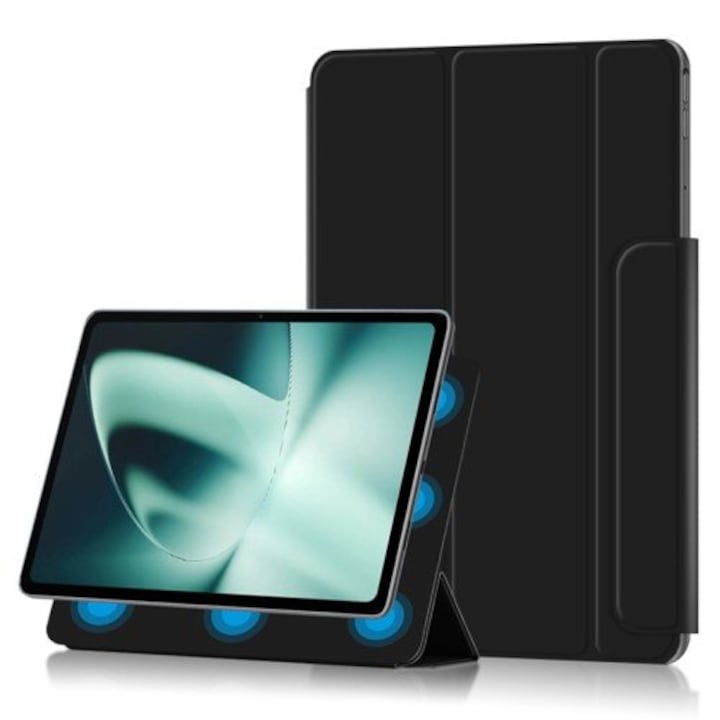Husa compatibila cu OnePlus Pad, XGSM, Magnetica, Negru
