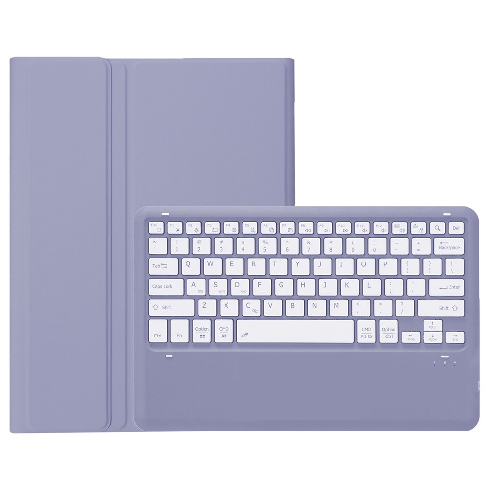 Husa cu tastatura tableta, XGSM, Sintetic, Pentru Samsung Galaxy Tab S9+, Mov