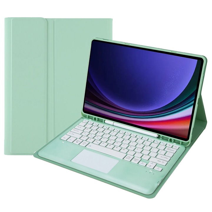 Husa tableta, XGSM, Compatibil Samsung Galaxy Tab S9 Ultra, Verde
