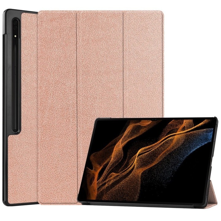 Husa compatibila cu Samsung Galaxy Tab S9 Ultra,XGSM, Roz