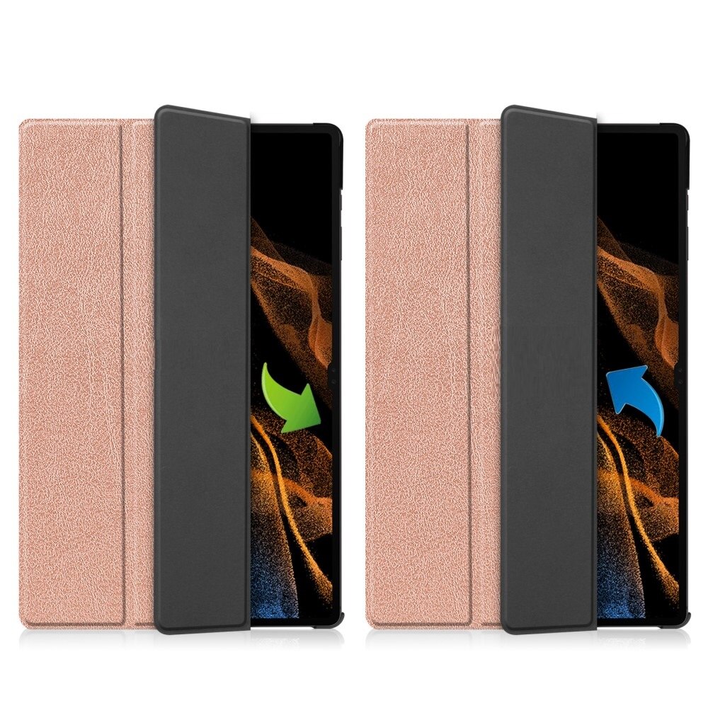 Husa compatibila cu Samsung Galaxy Tab S9 Ultra,XGSM, Roz