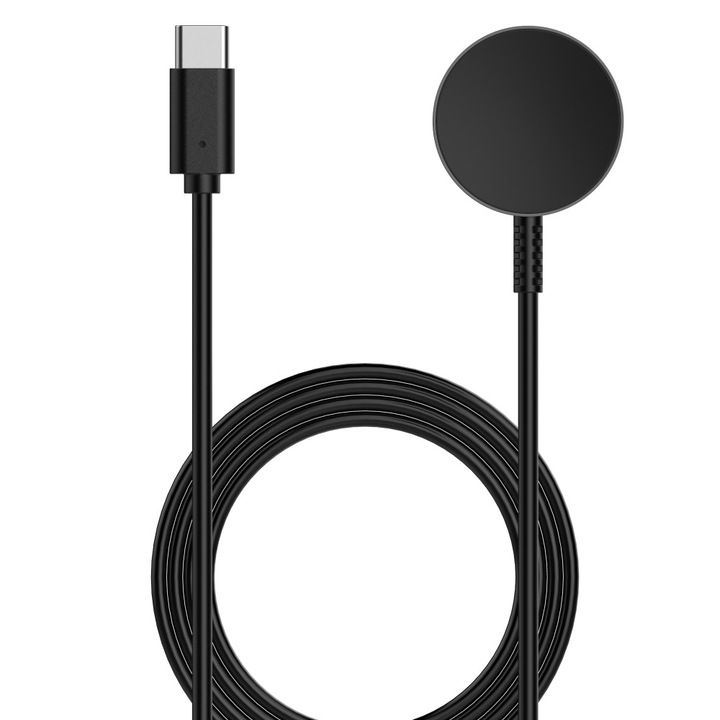 Incarcator inductiv compatibil cu Samsung Galaxy Watch 4/5/6 Active 2, XGSM, Negru