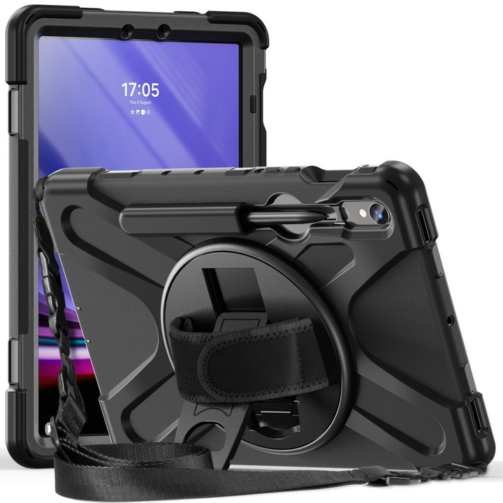 Husa pentru Samsung Galaxy Tab S9 / S8 / S7, XGSM, Negru