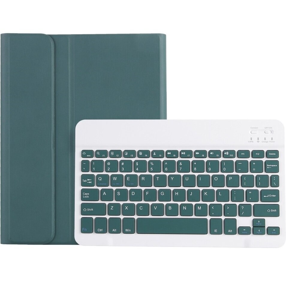 Husa tableta cu tastatura, XGSM, Compatibil cu Xiaomi Pad 6/6 Pro, Verde/Alb