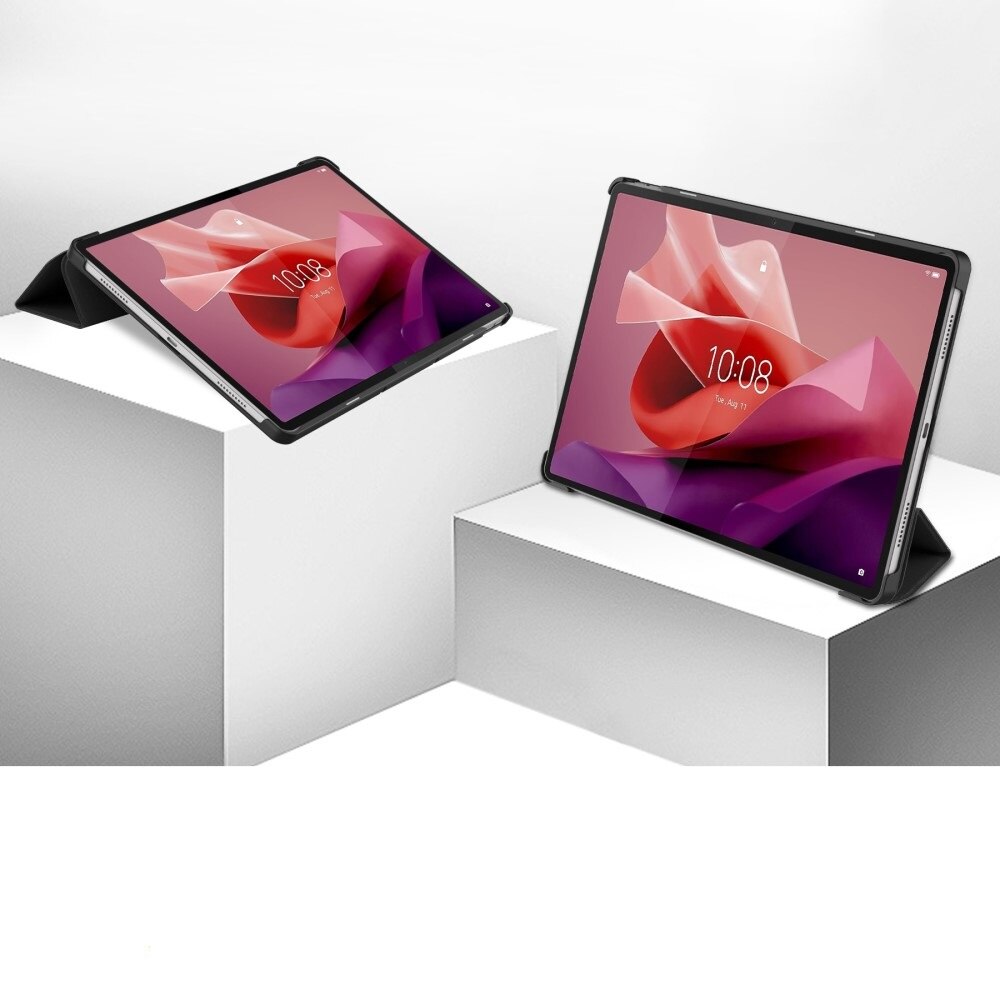 Husa tableta, XGSM, Compatibil cu Lenovo Tab P12, Slot stylus, Negru
