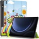 Husa Tableta, XGSM, Compatibil cu Samsung Galaxy Tab S9 FE+, Multicolor