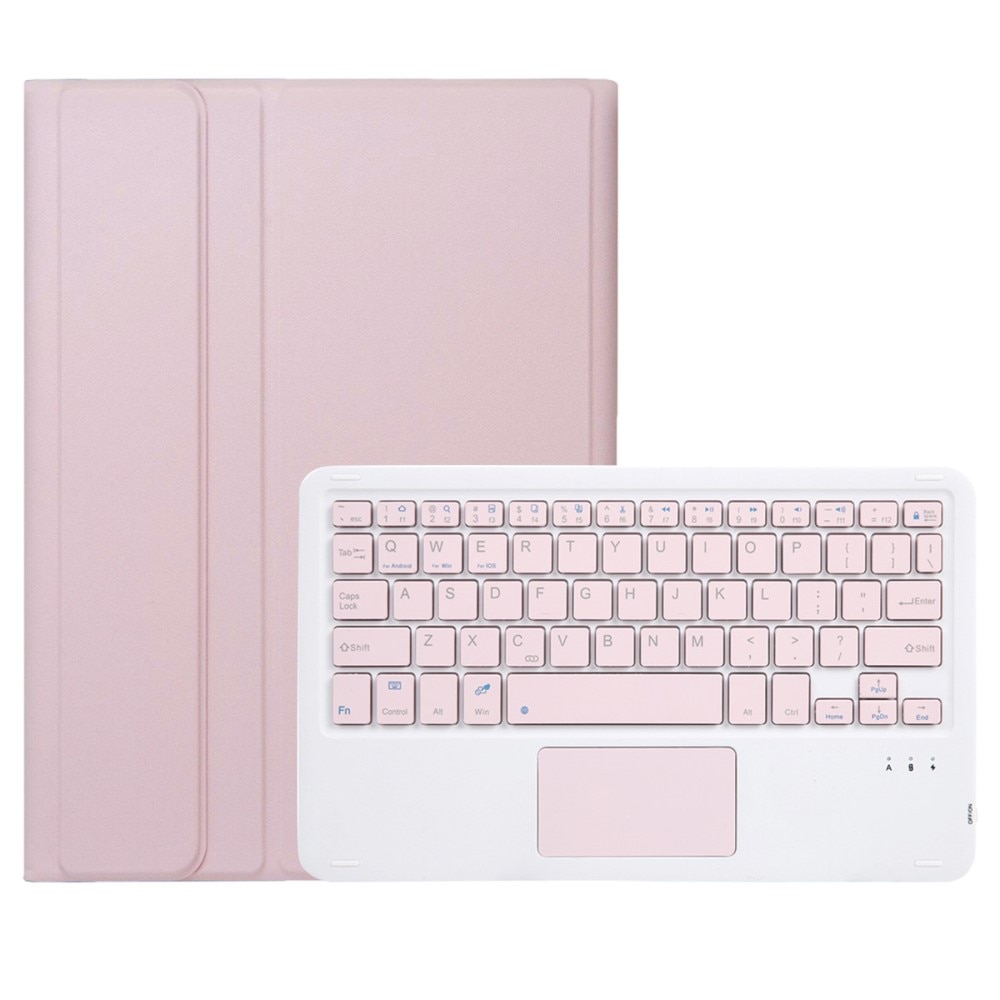 Husa cu tastatura pentru Xiaomi Pad 6 / 6 Pro, Touchpad, XGSM, Roz