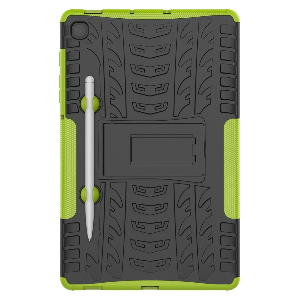 Husa de protectie blindata pentru Samsung Galaxy Tab S6 Lite, XGSM, Silicon, Verde/Negru