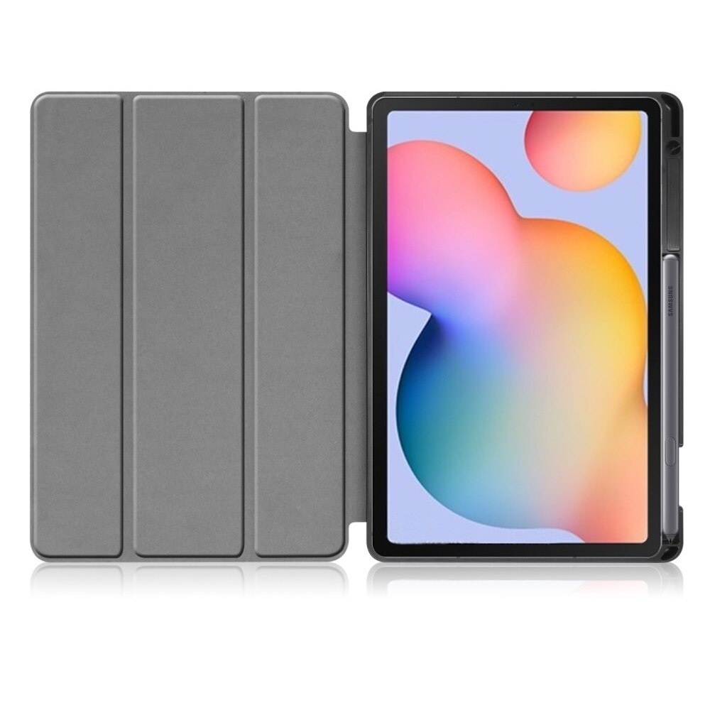 Husa XGSM pentru Samsung Galaxy Tab S6 Lite Tri-fold, albastru