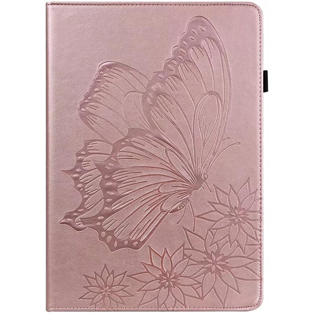 Husa tableta, XGSM, Piele Ecologica / Silicon, Pentru Samsung Galaxy Tab S9 FE, Roz