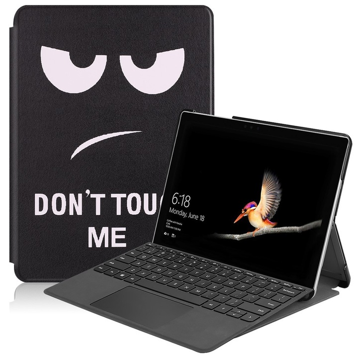 Husa XGSM pentru Microsoft Surface Go 3/Go 2/Go, smartcase, negru/negru